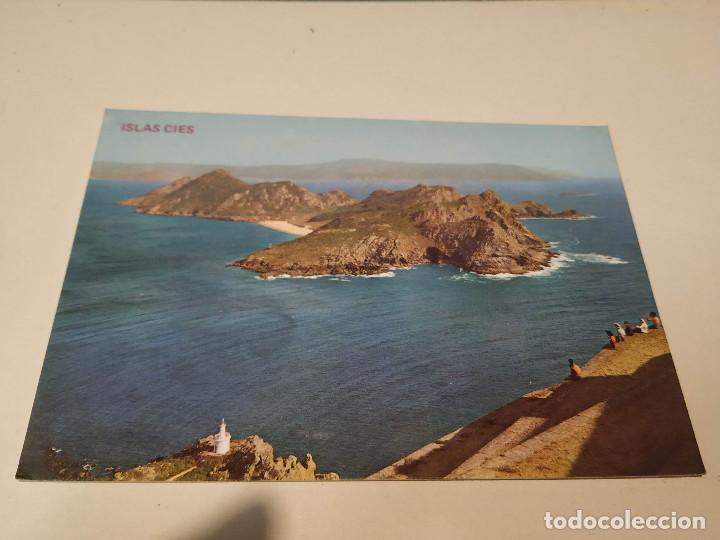 Postales: PONTEVEDRA - POSTAL VIGO - ISLAS CIES - Foto 1