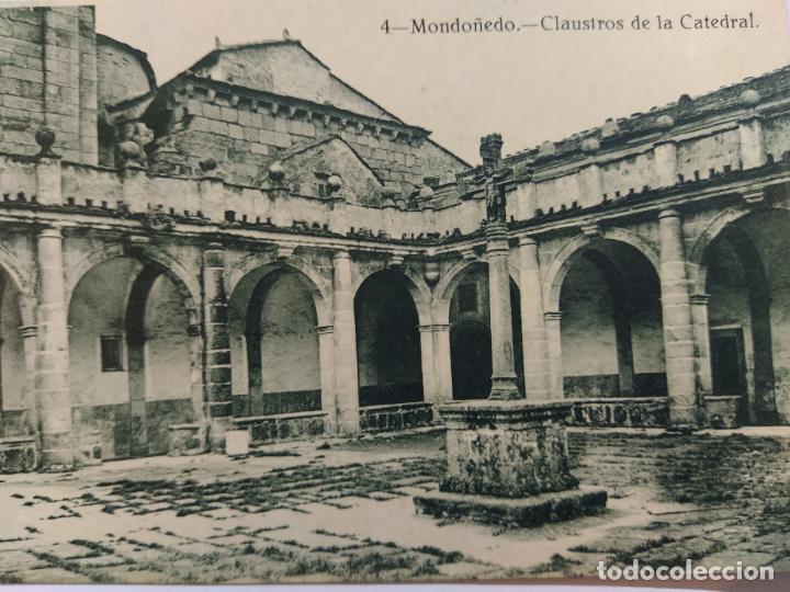 Postales: MONDO&Ntilde;EDO-CLAUSTROS DE LA CATEDRAL-4-FOT&middot;A.TEGEIRO-POSTAL ANTIGUA-(66.005)