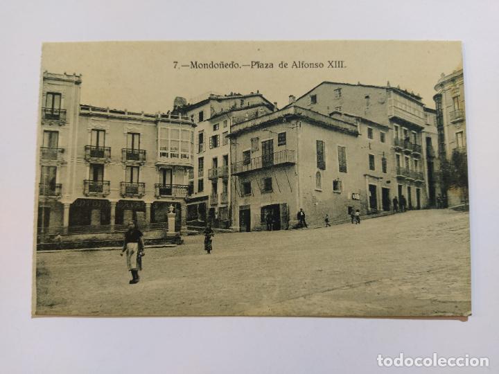 Postales: MONDO&Ntilde;EDO-PLAZA DE ALFONSO XIII-7-FOT&middot;A.TEGEIRO-POSTAL ANTIGUA-(66.008)