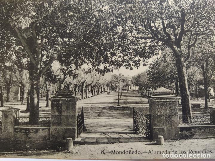 Postales: MONDO&Ntilde;EDO-ALAMEDA DE LOS REMEDIOS-8-FOT&middot;A.TEGEIRO-POSTAL ANTIGUA-(66.009)