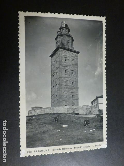 Postales: LA CORU&Ntilde;A TORRE DE HERCULES - Foto 1