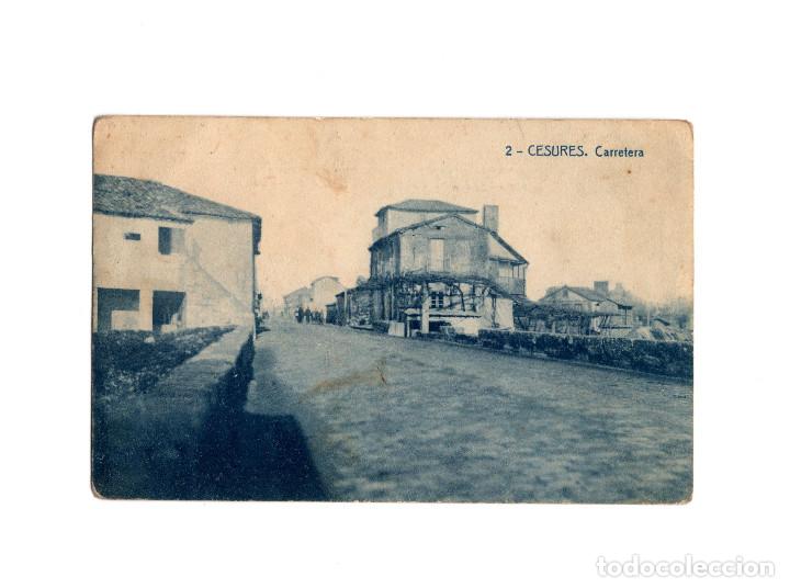 Postales: CESURE.(LA CORU&Ntilde;A).- CARRETERA. - Foto 1