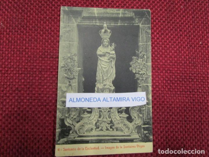 Postales: GALICIA POSTAL PADRON, ' SANTUARIO DE LA ESCLAVITUD ' EDI HAUSER 6212 DIVIDIDA + INFO