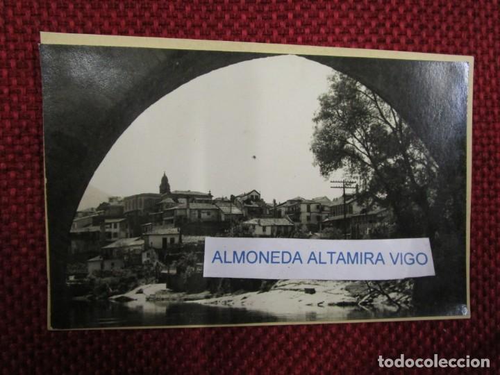 Postales: GALICIA RIBADABIA ORENSE, FOTOGRAFIA, CIRCULADA 1961 + INFO