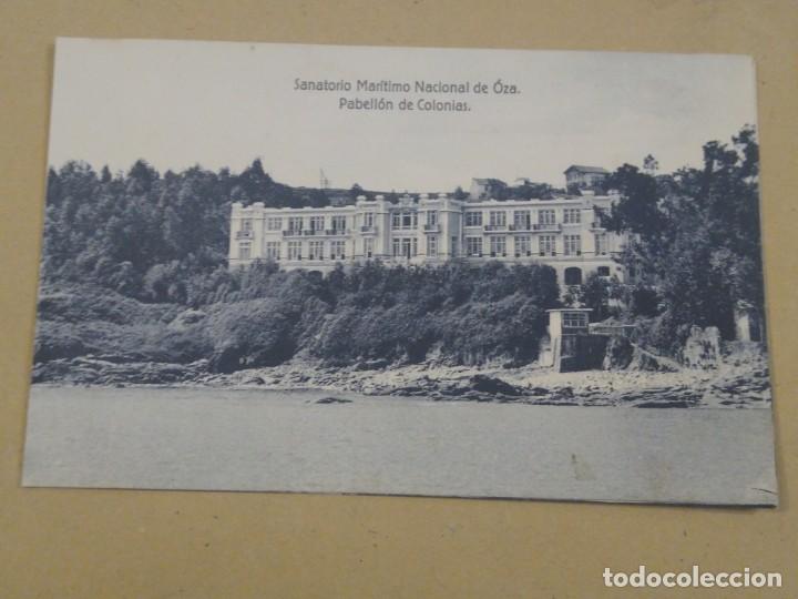 Postales: Sanatorio Mar&iacute;timo Nacional de Oza. pabellon de Colonias.. Kallmeyer.Sin circular.