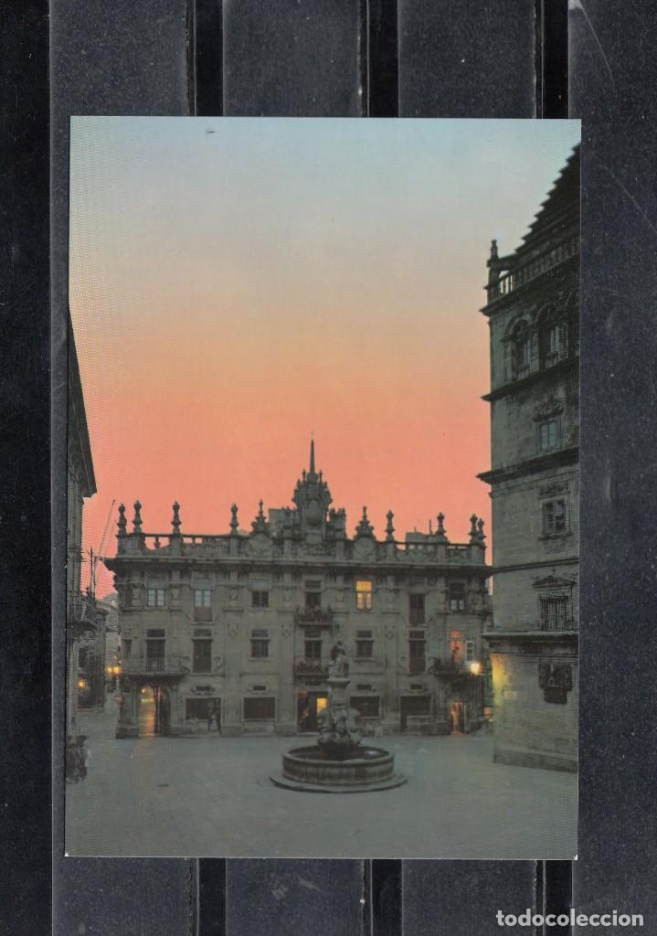 Postales: 148.  SANTIAGO DE COMPOSTELA.  PLAZA DE PLATERIAS
