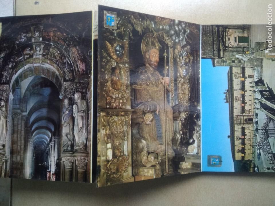 Postales: Abanico postales  santiago de compostela 10 imagenes
