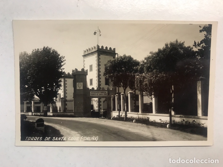Postales: CORU&Ntilde;A. Postal Fotograf&iacute;ca. Torres de Santa Cruz. Edita: Foto Ferrer (a.1956) Sin Circular..