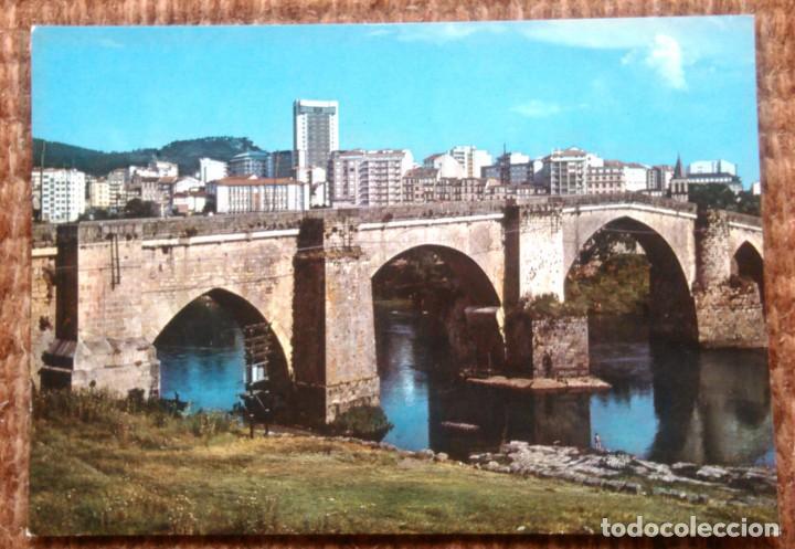 Postales: ORENSE - PUENTE ROMANO - Foto 1