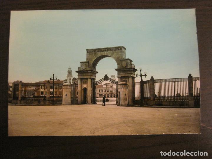 Postales: MARIN-ESCUELA NAVAL MILITAR-PUERTA DE CARLOS-ED&middot;ARRIBAS-POSTAL ANTIGUA-(67.085)