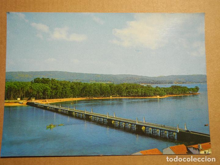 Postales: Isla de la Toja. Puente. Ed. Arribas n&ordm; 44 Sin circular