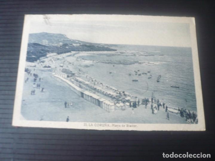 Postales: La coru&ntilde;a-Playa de Riazor - Foto 1