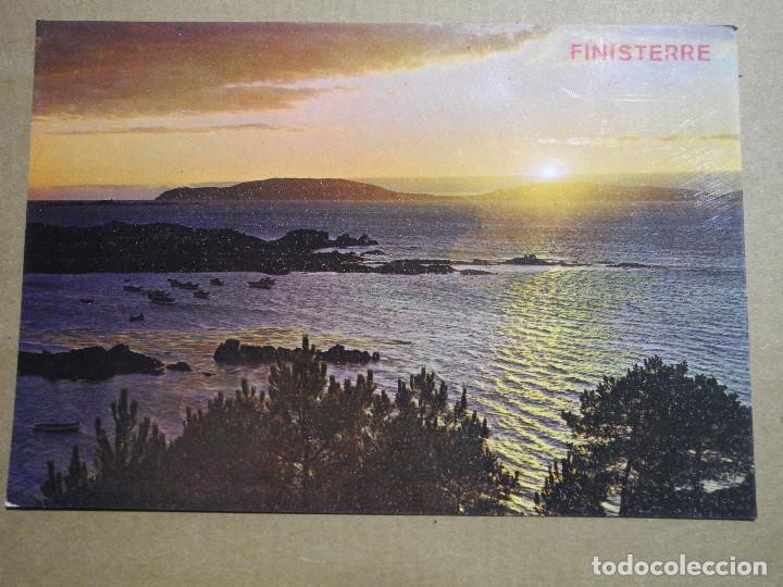 Postales: Finisterre. Puesta de Sol. Ed. Arribas n&ordm; 8