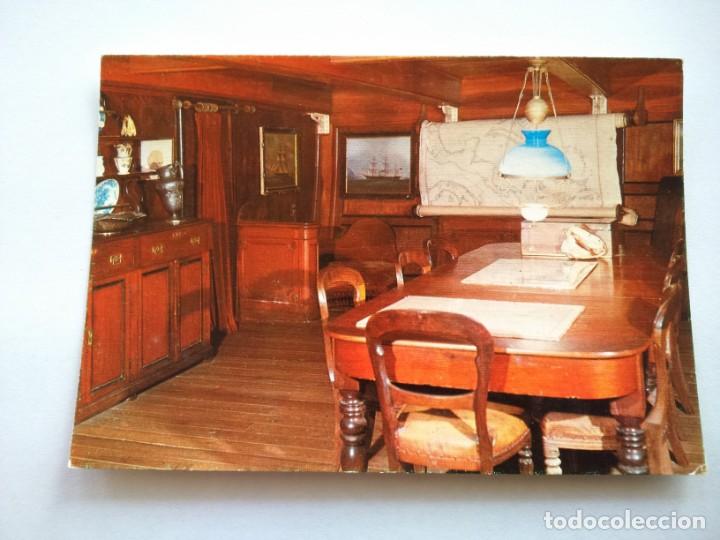 Postales: POSTAL -- MUSEO DE PONTEVEDRA -- N&ordm; 4355 -- CAMARA DE LA FRAGATA NUMANCIA -- SIN USO --