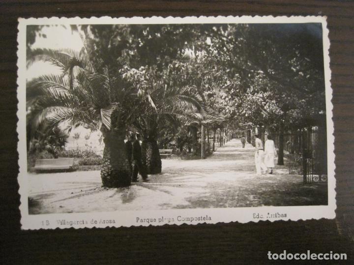 Postales: VILLAGARCIA DE AROSA-PARQUE PLAYA COMPOSTELA-ED&middot;ARRIBAS-POSTAL ANTIGUA-VER FOTOS-(68.074)