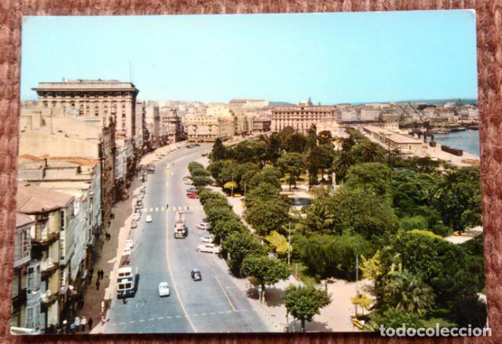 Postales: LA CORU&Ntilde;A - PASEO DE LOS CANTONES - Foto 1