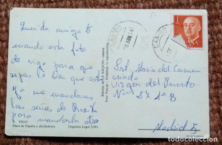 Postales: VIGO - PLAZA DE ESPA&Ntilde;A - Foto 2