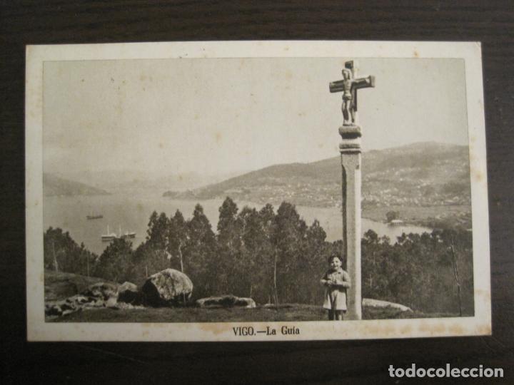 Postales: VIGO-LA GUIA-HUECOGRABADO FOURNIER-POSTAL ANTIGUA-VER FOTOS-(68.672)