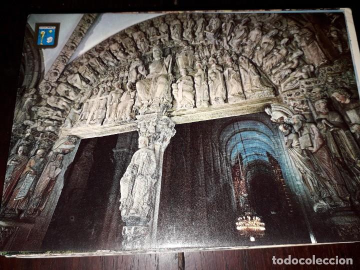 Postales: N&ordm; 36743 POSTAL SANTIAGO DE COMPOSTELA PORTICO DE LA GLORIA