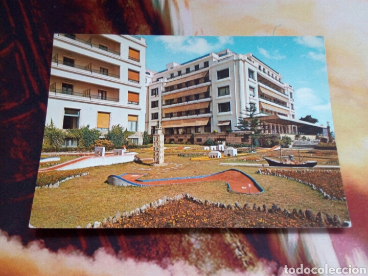 Postales: Postal de La Toja. Hotel Jardines