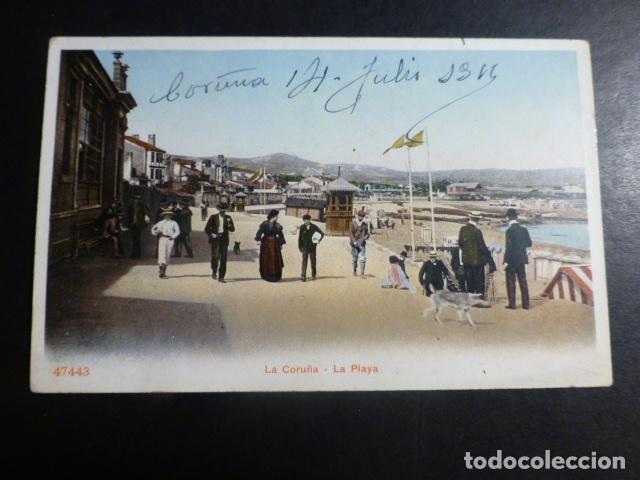 Postales: LA CORU&Ntilde;A LA PLAYA - Foto 1