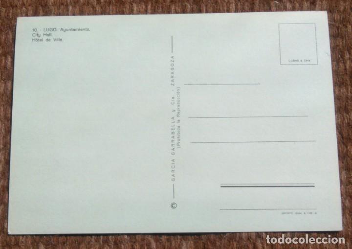 Postales: LUGO - AYUNTAMIENTO - Foto 2