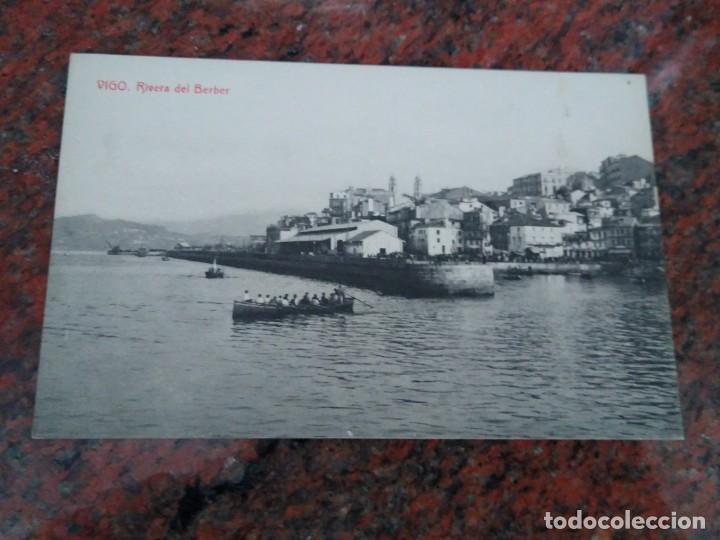 Postales: Vigo. Rivera del Berber. Thomas Madrid.. Sin circular. - Foto 1