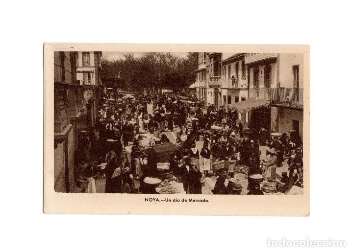Postales: NOYA.(LA CORU&Ntilde;A).- UN D&Iacute;A DE MERCADO. - Foto 1