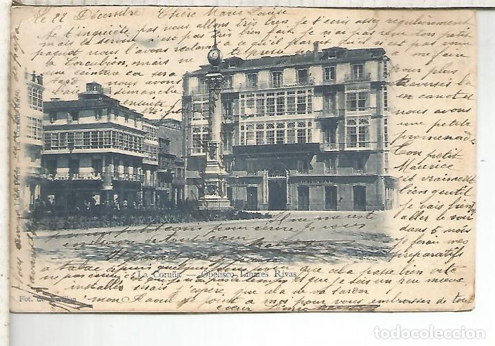 Postales: CORU&Ntilde;A DORSO SIN DIVIDIR
