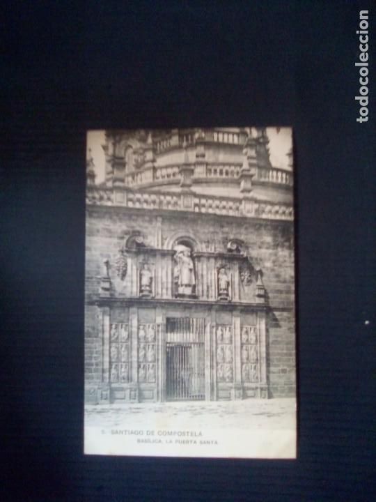 Postales: Santiago de Compostela-Bas&iacute;lica, La Puerta Santa.