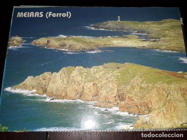 Cartes Postales: N&ordm; 38134 POSTAL MEIRAS FERROL PLAYAS Y ACANTILADOS