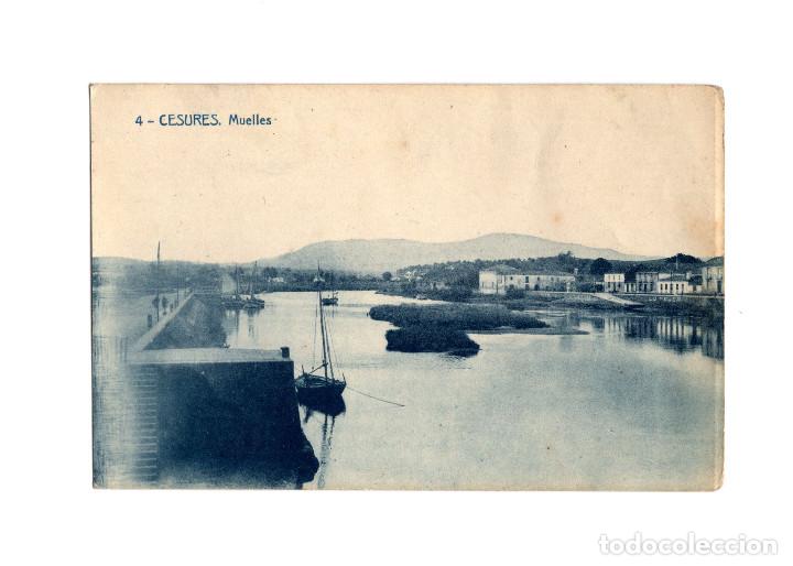 Postales: CESURES.(PONTEVEDRA).- MUELLES. - Foto 1