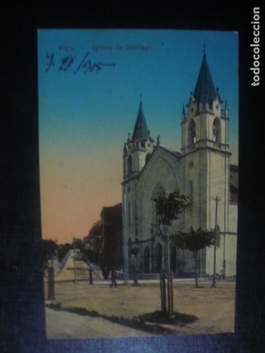Cartes Postales: Vigo-Iglesia de Santiago.