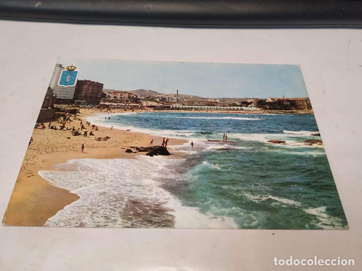 Postales: CORU&Ntilde;A - POSTAL LA CORU&Ntilde;A - PLAYA DE RIAZOR - Foto 1
