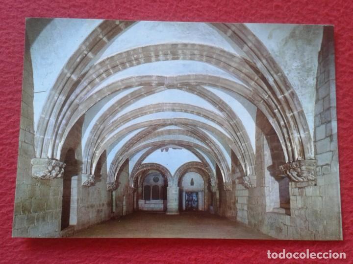 Postales: POST CARD CARTE POSTALE SANTIAGO DE COMPOSTELA SANTO DOMINGO DE BONAVAL TRIPLE ESCALERA, LA A CORU&Ntilde;A