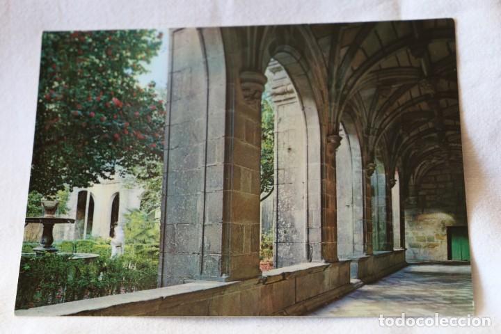 Postkarten: 4057 MONASTERIO DE POYO CLAUSTRO Y FUENTE POSTALES FAMA SIN CIRCULAR IMPECABLE