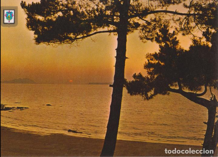 Postkarten: GALICIA, PUESTA DE SOL - ESCUDO DE ORO N&ordm; 28 - ESCRITA