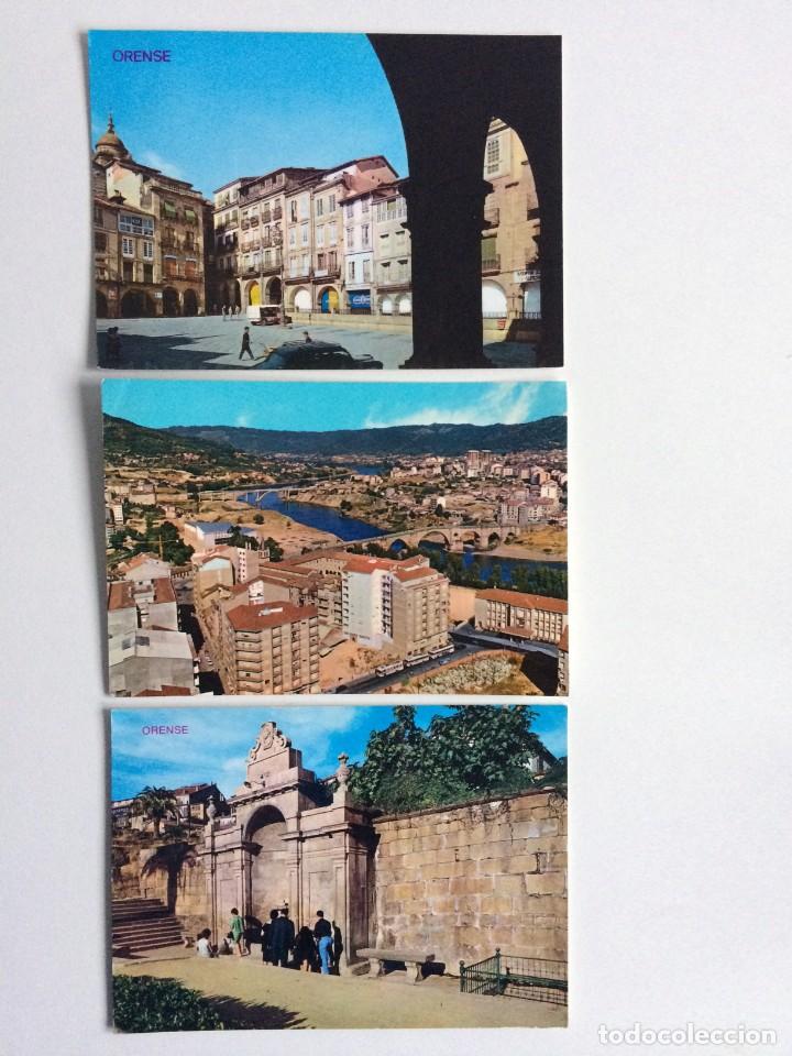 Postales: 3 POSTALES ORENSE - Foto 1