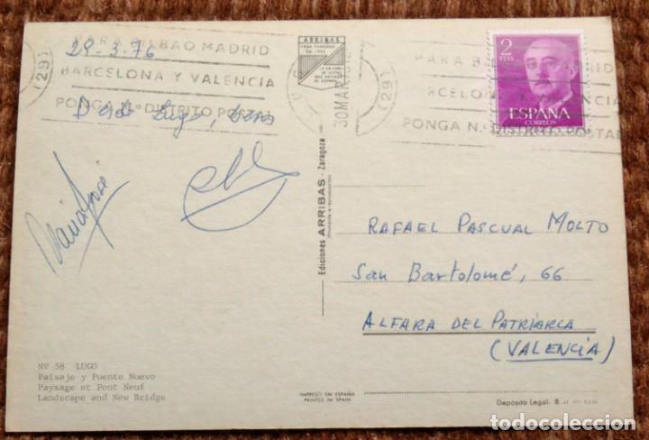 Postales: LUGO - PUENTE NUEVO - Foto 2