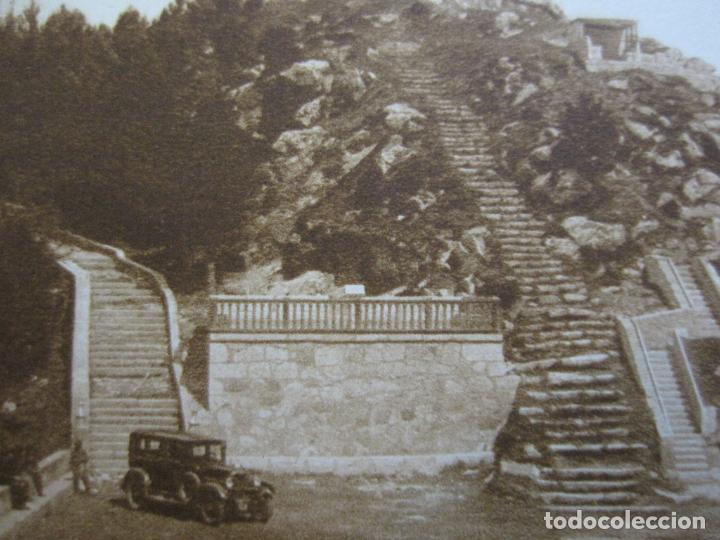 Postales: LA GUARDIA-MONTE SANTA TECLA-ESCALERA ANTIGUA-POSTAL ANTIGUA-(70.031)