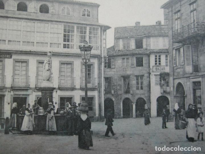 Cartes Postales: SANTIAGO DE COMPOSTELA-PLAZA DEL TORAL-THOMAS-POSTAL ANTIGUA-(70.475)