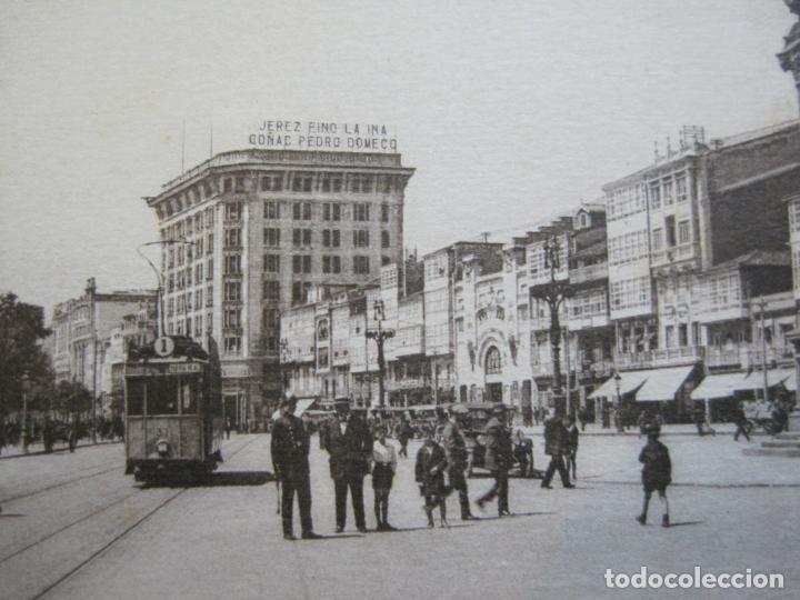 Cartes Postales: LA CORU&Ntilde;A-CANTON GRANDE-HELIOTIPIA KALLMEYER-POSTAL ANTIGUA-(70.484)