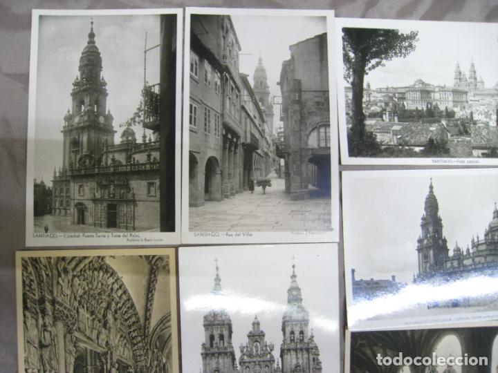 Postales: SANTIAGO DE COMPOSTELA. LOTE 10 POSTALES ORIGINLES - Foto 4