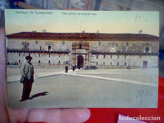 Postcards: SANTIAGO COMPOSTELA HOSPITAL REAL POSTAL S/C 13,5 X 8,8 CMS