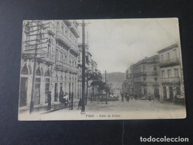 Postales: VIGO CALLE DE COLON - Foto 1