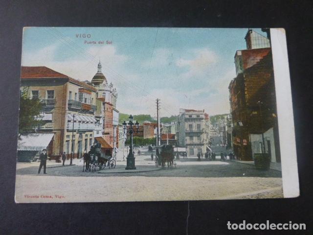 Postales: VIGO PONTEVEDRA PUERTA DEL SOL - Foto 1