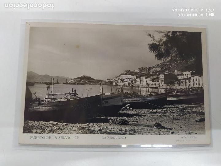 Postales: ANTIGUA POSTAL PUERTO DE LA SELVA 13 LA RIBA Y LLOIA
