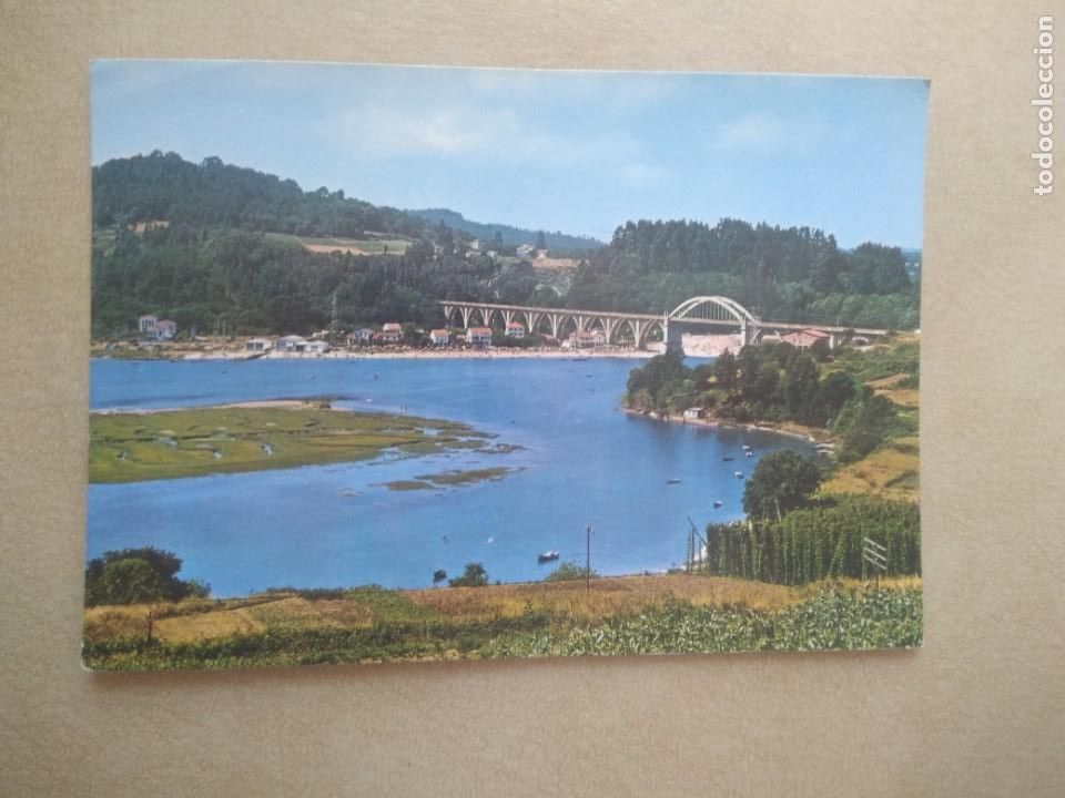 Postales: Postal la coru&ntilde;a, puente del pedrido - Foto 1