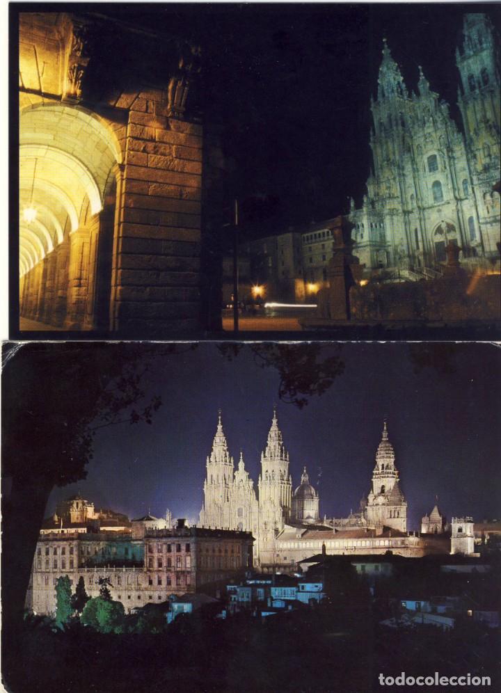 Postales: CORU&Ntilde;A.- SANTIAGO DE COMPOSTELA.- LA CATEDRAL.-`(1)