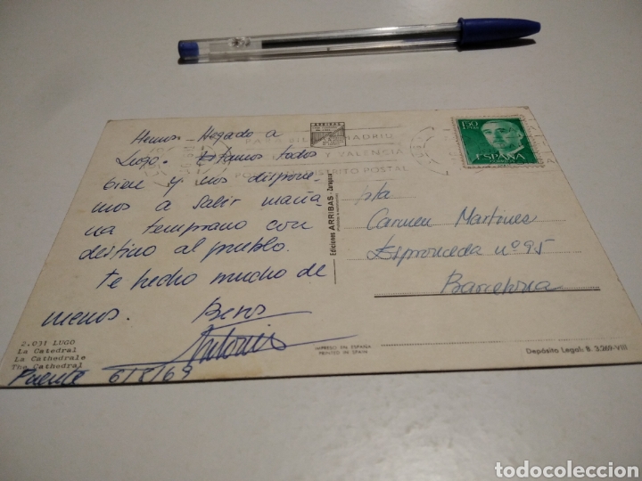 Postales: Lugo catedral Postal - Foto 2